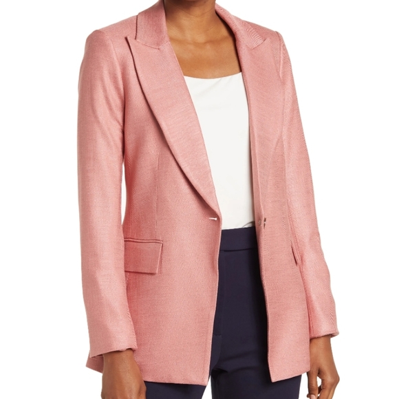 VERONICA BEARD New Long and Lean Dickey Jacket - Rosewood - Picture 1 of 7